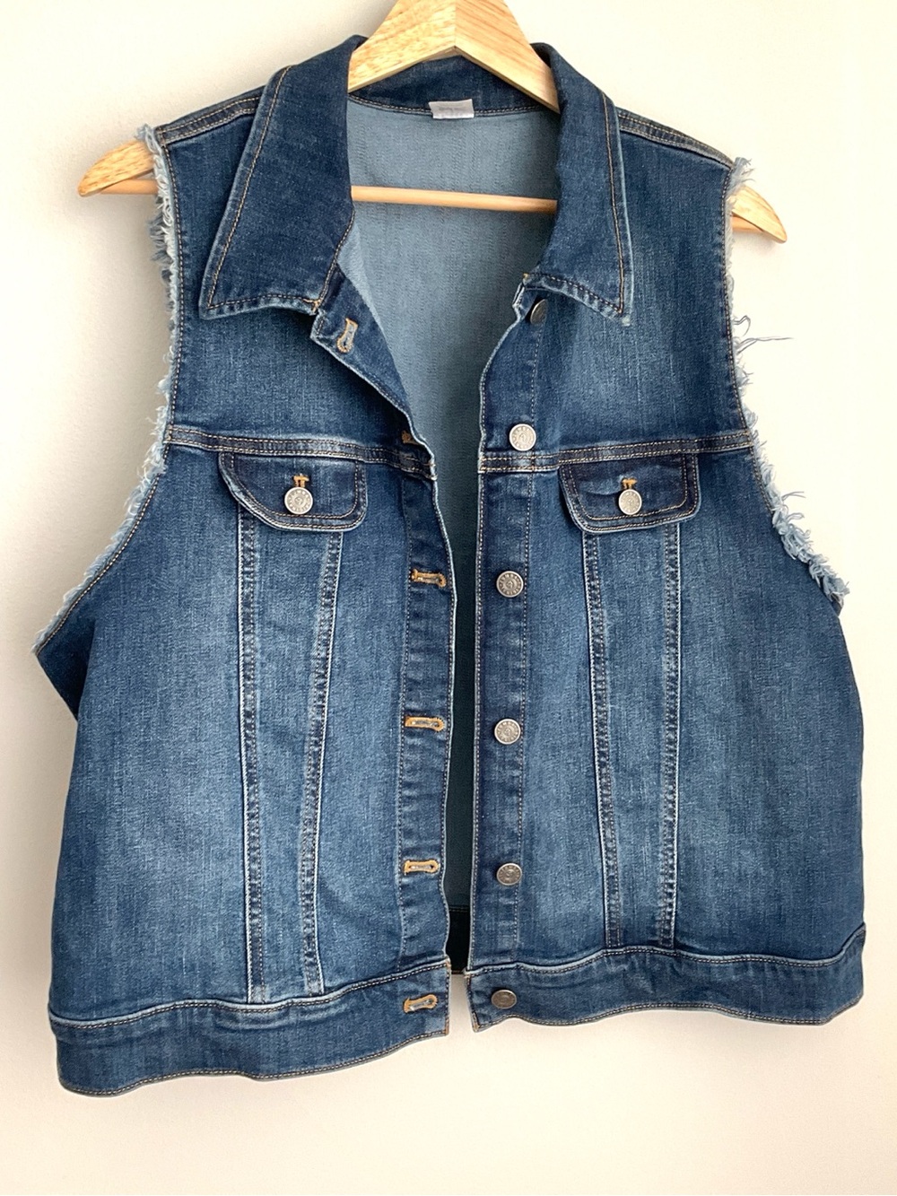 Zumba XXLovely Classic Blue Denim Vest